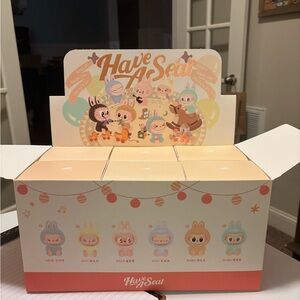 Authentic Pop Mart Have A Seat Labubu- Full set!!! - no special.